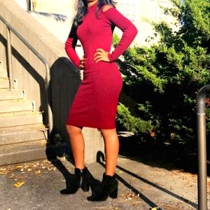 Sexy Bodycon Sweater Dress Size 2